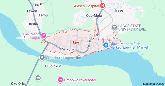epe service area map image